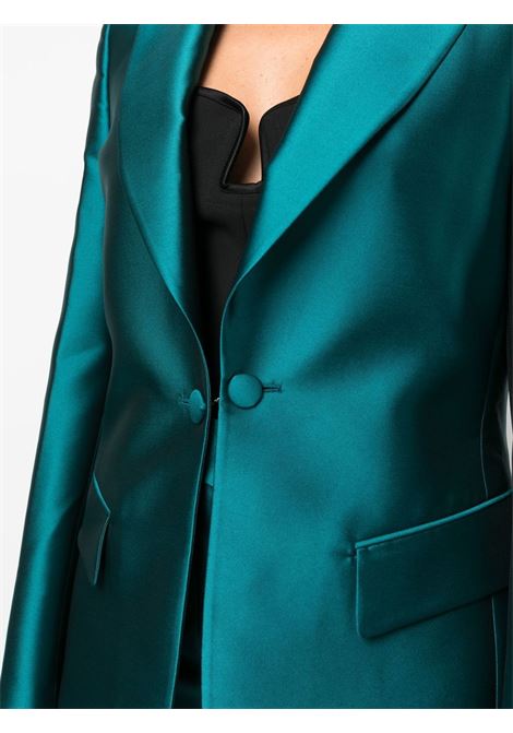 Green single-breasted blazer  - women ALBERTA FERRETTI | V051366250330